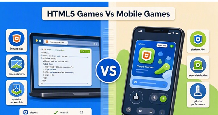 HTML5 Games Vs Mobile Games: What’s the Difference?