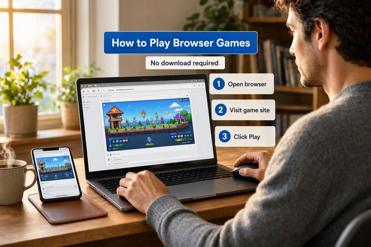 How to Play Browser Games Without Downloading an App