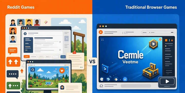 Reddit Games Vs Traditional Browser Games: What's Different? Reddit Games Vs Traditional Browser Games: What's Different?