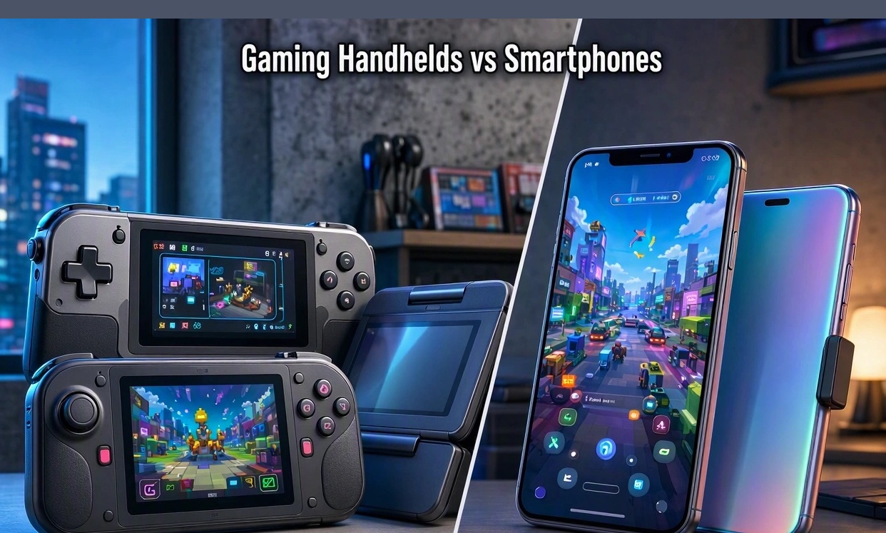 Gaming Handhelds vs Smartphones: Which Is Better for Casual Gaming? Gaming Handhelds vs Smartphones: Which Is Better for Casual Gaming?