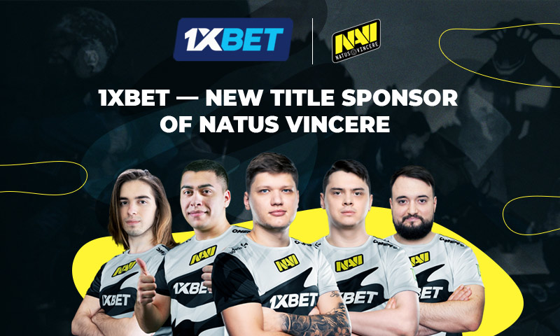 1xBet becomes the title partner of the eSports organization Natus Vincere